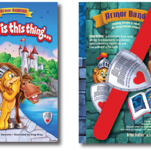 Hardcover Book Plus Red Armor Band